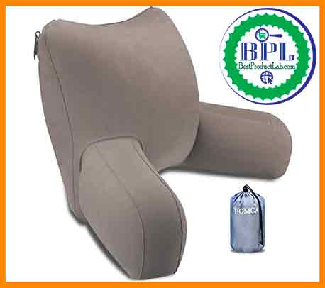HOMCA Inflatable Backrest Pillow
