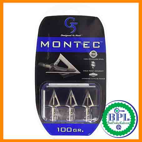 G5 Outdoors Montec Broadhead 3-Pack